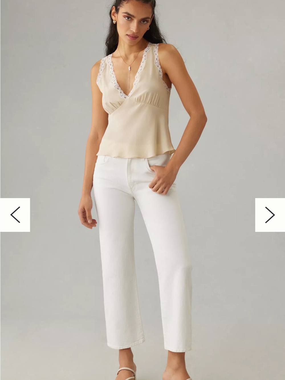 NWT reformation Valentina Silk Top #lace #reformation #silk